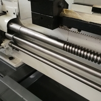 Tour à métaux horizontal manuel CA6166, 1500 mm, usage moyen, moteur de broche 7,5 kW, diamètre de rotation maximal 660 mm, respectueux de l'environnement
