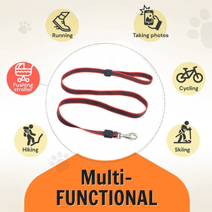 Correa Personalizada para Perros Medianos, Cinturón Resistente Antideslizante, Cuerda para Caminar Reflectante, Impermeable, Ajustable, de Poliéster Simple - Product Image 6