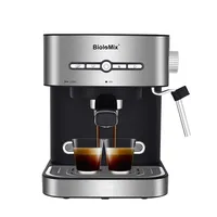 BioloMix 20 बार 1050W अर्ध स्वचालित एस्प्रेसो कॉफी मशीन कॉफी निर्माता के साथ दूध Frother Cafetera कॉफी गर्म पानी भाप