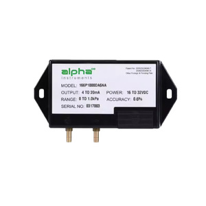 Transmisor de Presión Diferencial Alpha Instruments 166P5000DA1NA 0 a 5.0Kpa Salida de 4 a 20mA HVAC - Product Image 3