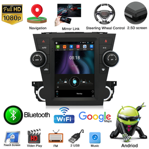 Autoradio Android Lecteur vidéo pour Toyota <span class=keywords><strong>Highlander</strong></span> 2009-2012 Carplay 4G WiFi GPS 9.7 "Tesla Écran vertical Multimédia Audio - Product Image 2