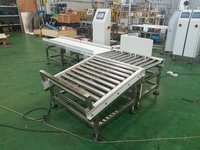 Trieuse de poids à bande en acier inoxydable de grande capacité pour les fruits de mer, la viande de poisson et la volaille.