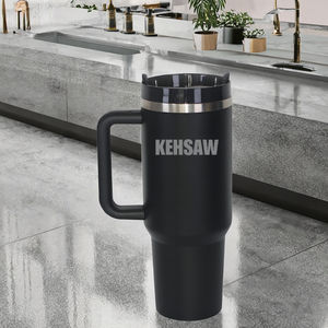 Gobelet isotherme moderne en acier inoxydable personnalisé avec gravure laser du logo, isolation thermique 6-12 heures, écologique, MOQ 1 pièce, cadeaux d'affaires - Product Image 3