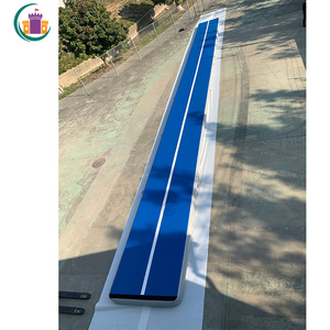 Precio al por mayor 3m 10m <span class=keywords><strong>15M</strong></span> personalizado inflable gimnasio Tumble <span class=keywords><strong>Track</strong></span> Yoga gimnasia Mat Tumbling pista de aire inflable con bomba - Product Image 6