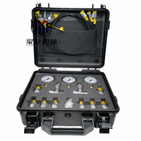 Pièces d'excavatrice de haute qualité nouveau manomètre hydraulique outils d'accouplement de Point de test boîte de connecteur de tuyau haute pression