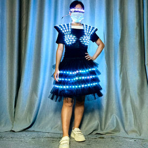 Disfraz creativo LED brillante para mujer; Traje de actuación de baile para Bar KTV Atmosphere Liquor Prop - Product Image 4