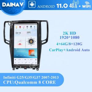 Radio para Auto con Pantalla Android 11.0, Unidad 2DIN de 13.6 Pulgadas para Infiniti G25 G37 2005-2013, Estéreo para Auto, Carplay, Multimedia, Unidad Principal Automotriz - Product Image 2