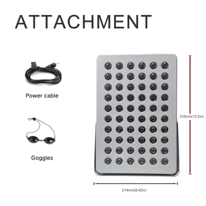 Xách tay LED <span class=keywords><strong>Red</strong></span> Máy liệu pháp ánh sáng cho trẻ hóa da và giảm đau - Product Image 2