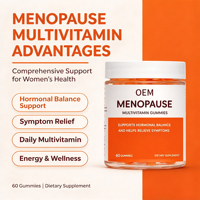 Gummies multivitaminées pour femmes OEM, 60 unités, complément alimentaire, fournisseur distributeur.