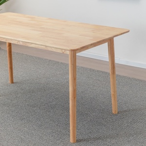 Chất lượng cao phong cách hiện đại Bắc Âu bàn ăn chất lượng cao tùy chỉnh đồ nội thất khách sạn Châu Âu rắn gỗ sồi bàn ăn - Product Image 6