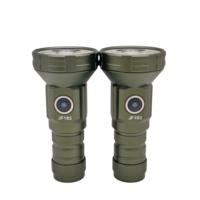 Lampe torche super lumineuse 3100LM, étanche IP65, faisceau réglable, rechargeable USB, 186M, 1100mAh, détachable 18350, de notre usine avec 44 ans d'expérience