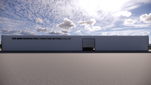 Nhà kho kết cấu thép nhà kho nhà xưởng đúc sẵn kim loại Barn kho Xây Dựng Nhà <span class=keywords><strong>prefab</strong></span> - Product Image 4