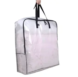 Coperta trapunta vestiti organizzatore impermeabile a prova di umidità PVC trapunta borsa di immagazzinaggio biancheria da letto set sacchetto di plastica