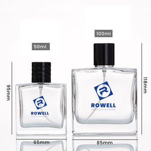 Flacone di Profumo di Lusso <span class=keywords><strong>Rosa</strong></span> Fantasia 30ml 50ml 100ml Vuoto a Forma di Corona con Tappo Nero - Product Image 3