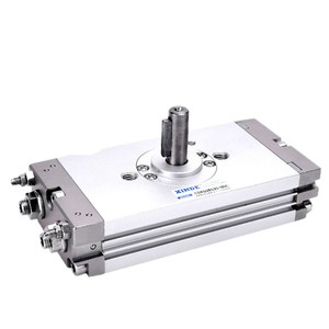 Cylindre rotatif XINDE CRQ2BS10/15/20/30/40-90*180CDRQ2BSSMC à bras fin, pneumatique, corps en aluminium, connexion filetée - Product Image 1