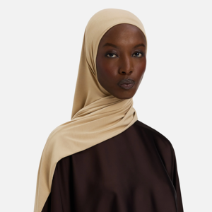 Hiyab de Jersey de Bambú Premium 2026, Logotipo Personalizado Impreso, Marca Privada OEM ODM, Venta al Por Mayor de Fábrica para Mujeres Musulmanas - Product Image 2