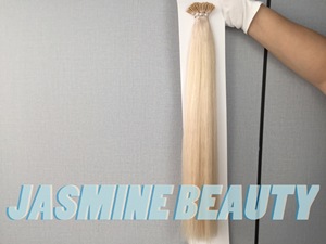 ผมต่อแบบ I-Tip เกรดเวอร์จิ้นแท้ 100% ผมมนุษย์ที่ไม่ผ่านการแปรรูป  ติดด้วยเคราตินอิตาเลียน  จัดเรียงเกล็ดผม  แบบ Double Drawn - Product Image 5