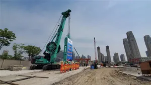 上海金特SG70 SG46A SG40A掘削機/油圧ダイヤフラムグラブウォールSG35 SG46 R-622 R-516 R-412 SR-70中古販売 - Product Image 3