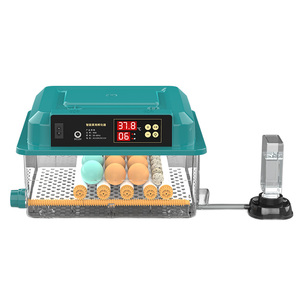 Mini incubateur domestique, capacité de 12 œufs, incubateur à poussins, éclosoir entièrement automatique, <span class=keywords><strong>machine</strong></span> à écloser les œufs d'oiseaux - Product Image 2