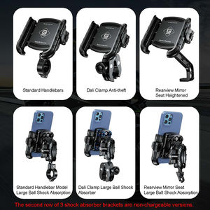 Soporte de Teléfono para Bicicleta de Liberación Rápida Personalizado Kewig, Soporte Universal para Teléfono Celular de Bicicleta y Motocicleta para <span class=keywords><strong>GPS</strong></span> y Teléfonos Móviles - Product Image 6