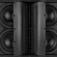 Altavoz de Línea Activa de Tres Vías HDL50A-4K de 2000 W y 12 Pulgadas, Adecuado para Sistemas de Sonido Profesionales en Escenarios al Aire Libre