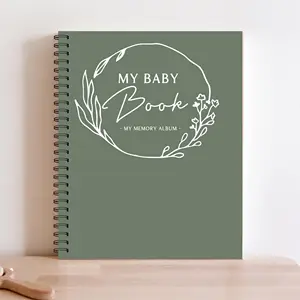 Baby book Album Journal Pregnancy Memory Book Shower Gift New Gift, Custom gift M222A