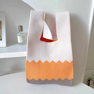 Chất lượng cao đầy màu sắc handmade Crochet Tote Túi đan xô bãi biển Tote Túi rỗng - Product Image 3