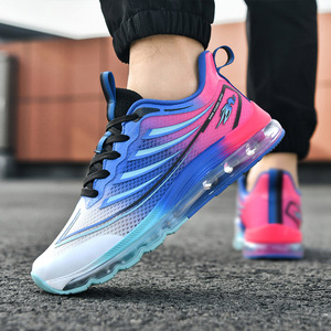 Zapatillas Deportivas de Entrenamiento para Hombre, para Maratón y Running, con Parte Superior de Malla, Entresuela de EVA, Antideslizantes, Tallas Grandes, Forro de Algodón, Cierre sin Cordones - Product Image 3