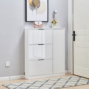 Meuble de rangement pour chaussures en bois, style moderne et simple, pour salon, armoire à chaussures - Product Image 5