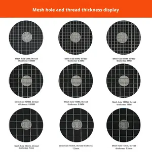Paslanmaz Çelik Kaynaklı Tel Örgü Levha Kare Delikli Izgara Çit Yetiştirme Koruması Çin Anakarası Model 304 - Product Image 3