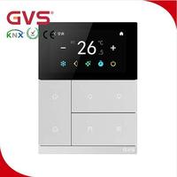 NOUVEAU Système d'automatisation domestique intelligent GVS K-bus KNX, panneau tactile KNX WALTZ Touch+, panneau tactile en métal et plastique argenté, maison intelligente