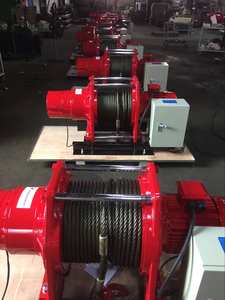 Kerekan listrik 3500kg tugas berat dengan tali kawat 3,5ton 230/380/415/440/480v 3 fase kerekan derek - Product Image 5