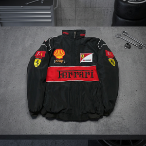 ชุดแข่งฤดูร้อน F1 Ferrier A169 พิมพ์ลายด้วยเทคนิค Heat-Transfer ผ้าฝ้าย % สำหรับนักปั่นจักรยานและนักขี่มอเตอร์ไซค์ แขนยาว สวมใส่สบาย - Product Image 3