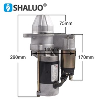 Démarreur QDJ1312D 12V 3.8KW 11 Dents pour Générateur Diesel, Pièces de Rechange pour Démarrage Électrique de Groupe Électrogène