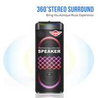 Altavoces Bluetooth Portátiles para Fiestas al Aire Libre GEDI-G con TWS, FM y USB, Doble de 10 Pulgadas GD-1015, Precio de Fábrica