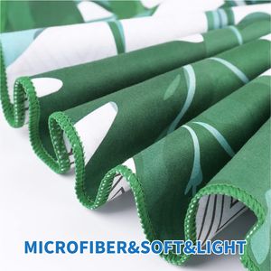 Toalla de playa reciclada de microfibra sin arena de secado rápido personalizada con logotipo - Product Image 6