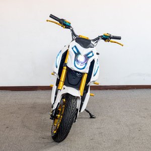 Motocicletas Eléctricas Retro Cruiser Sportbikes de Alta Calidad con Motor Eléctrico de 2000W y Batería de 72V 20AH - Product Image 5