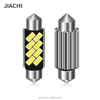 Ampoule LED Festoon CANBUS JIACHI FACTORY 31mm 36mm 39mm 42mm DC12V Puce 5630 4/6/8 SMD C10W C5W pour éclairage intérieur de voiture (plafonnier et carte)