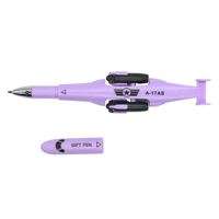 Stylo de style pour avion de guerre spécial couleur macaron avec LOGO personnalisable, stylo à bille, offre spéciale