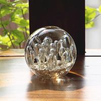 Décoration d'entrée de meuble TV moderne pour la maison Artisanat créatif en verre Perroquet Oiseau Animal Cristal Cadeaux créatifs pour les salons