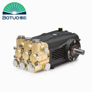 Pompe à piston haute pression pour eau chaude série HD 85 ° Tête de pompe en laiton haute <span class=keywords><strong>temp</strong></span>érature, pression maximale 250 bars, débit 73,4 L/min - Product Image 1