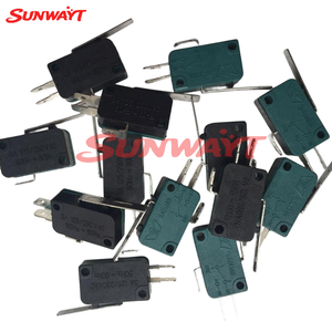 Micro-interrupteur fiable de couleur verte à 3 broches, conçu pour les boutons de jeux d'arcade et les mécanismes de joystick - Product Image 5