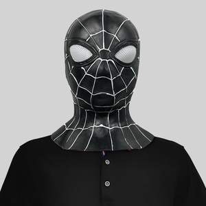 <span class=keywords><strong>Marvel</strong></span> Spider-Man Funny Film Masquerade Ball Spoof Couvre-chef en latex pour Pâques Halloween Noël Graduation Diwali Parties - Product Image 1