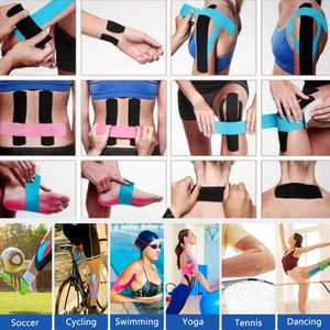 Cinta de Kinesiología Impresa Personalizada, Cinta Deportiva Elástica de Algodón Transpirable para Alivio del Dolor y Soporte Muscular - Product Image 6