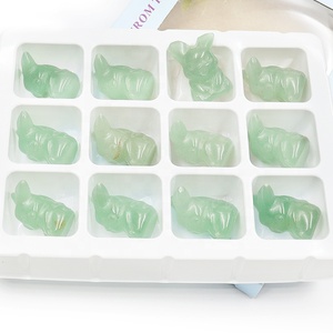 Piccola pietra preziosa curativa di cristallo naturale che intaglia la figurina di <span class=keywords><strong>Pikachu</strong></span> pokemo n <span class=keywords><strong>pikachu</strong></span> artigianato di cristallo per la decorazione domestica - Product Image 5