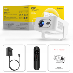 Pour HY300 MAX Nouveau 2026 Projecteur Portable Intelligent Android 14 720P 8K Compatible 400 ANSI Correction Trapézoïdale Automatique et Manuelle Horizontale - Product Image 6