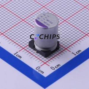 50SVPK68M ตัวเก็บประจุแบบแข็ง SMD, ขนาด D8xL11.9 มม. ( ความจุ: 68uF )( ความแม่นยำ: 20% แรงดันไฟฟ้าที่กำหนด: 50V ) - Product Image 1