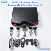 Kit Profesional de Mantenimiento de Inyectores para Camiones DAF G4-105, Herramientas de Desmontaje y Reparación de Inyectores de Combustible Common Rail, Juego de Llaves