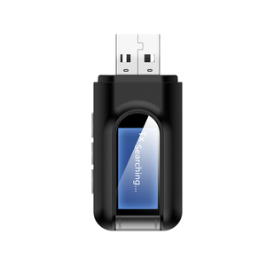 2023 HG 2 trong 1 USB xách tay không dây <span class=keywords><strong>Bluetooth</strong></span> thu âm thanh và máy phát với màn hình LCD hiển thị cho xe - Product Image 6