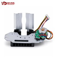 AV Projektör Ekipmanları için Yüksek Hassasiyetli 15mm Mikro Adımlı Step Modülü 5V 12Ω 1000 PPS Bıçak Mekanizması